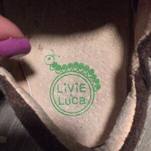 Livie and Luca brown suede size 5 toddler shoe